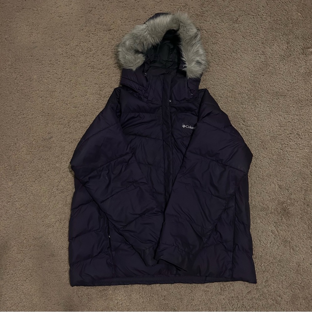 columbia puffer jacket, xl
